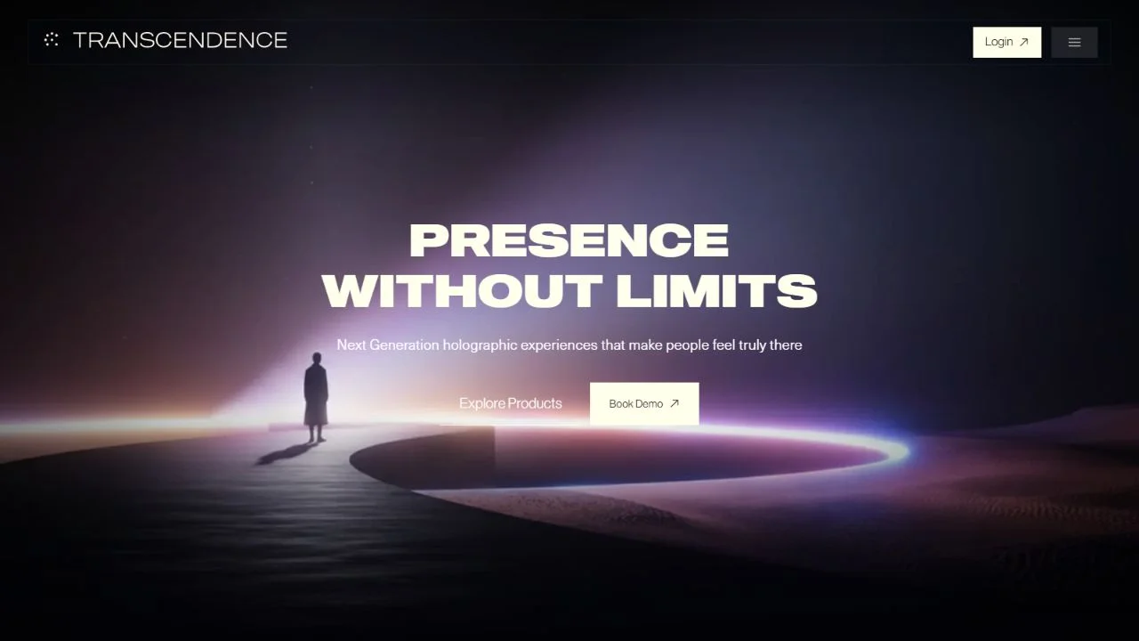 Transcendence website preview